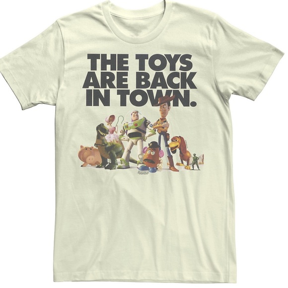 Disney Other - DISNEY TOY STORY The Toys Are Back In Town Tee NWT